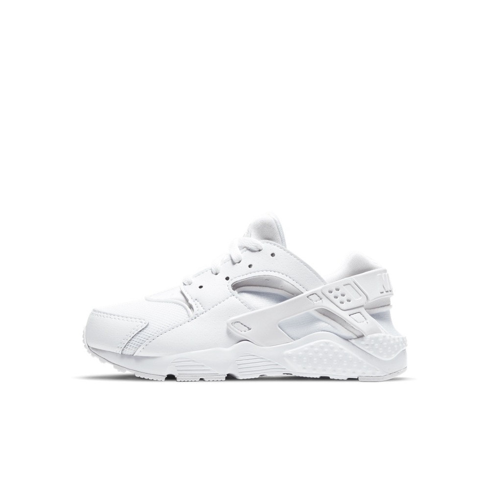 Nike Huarache Run White Kids Sneakers - New 2Y